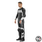 MISTEL 2PCS LEATHER SUIT 72E BLACK WHITE