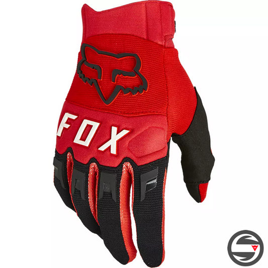 28698-110 DIRTPAW CE GLOVE RED FLUO FOX