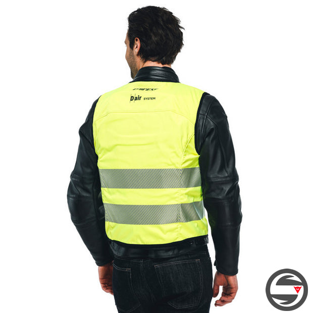 SMART JACKET MAN HI-VIS 041 YELLOW D-AIR AIRBAG