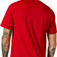 28990-122 T-SHIRT FOX LEGACY HEAD SS TEE FLAME RED