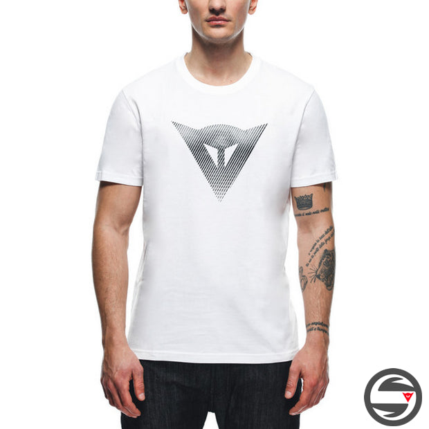 T-SHIRT DAINESE T-SHIRT LOGO 601 WHITE BLACK