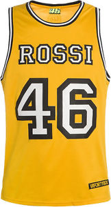 TANK TOP VR46 BASKET MAN YELLOW 208801
