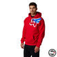 29849-122 TOXSYK PULLOVER FLEECE FOX FLAME RED