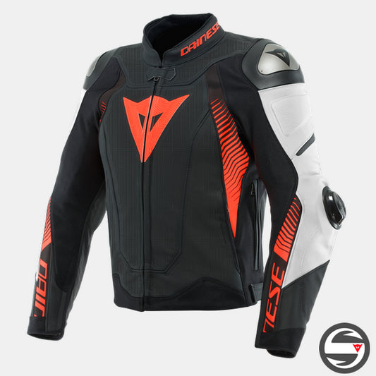 SUPER SPEED 4 JACKET PERF. 23A BLACK WHITE RED