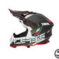 CASCO STEEL CARBON ECE 22.06 323 ITALY BLACK RED GREEN
