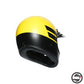 X101 AGV MULTI 002 DUST MATT YELLOW BLACK