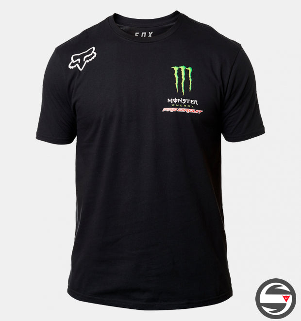 FOX MONSTER PRO CIRCUIT SS TEE JERSEY BLACK MAN (24410-001)