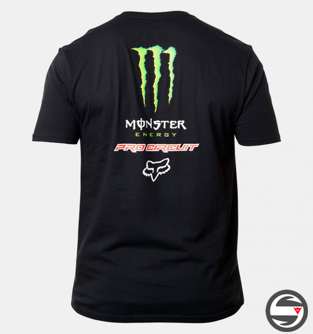 FOX MONSTER PRO CIRCUIT SS TEE JERSEY BLACK MAN (24410-001)