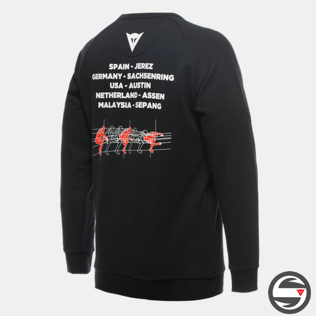 RACING SWEATER 001 BLACK
