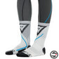DRY MID SOCKS 607 BLACK BLUE