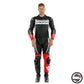 MISTEL 2PCS SUIT 79A BLACK WHITE LAVA-RED