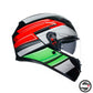K3 AGV E2206 MPLK 007 WING BLACK ITALY