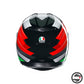 K3 AGV E2206 MPLK 007 WING BLACK ITALY