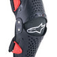 SX-1 YOUTH KNEE PROTECTOR 13 BLACK RED