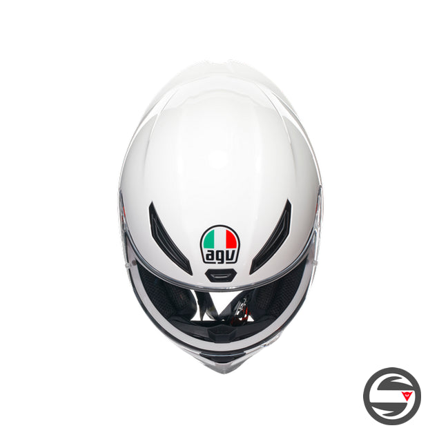 K1 S AGV 028 WHITE GLOSS ECE 22.06