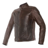 MIKE LEATHER JACKET 005 DARK BROWN