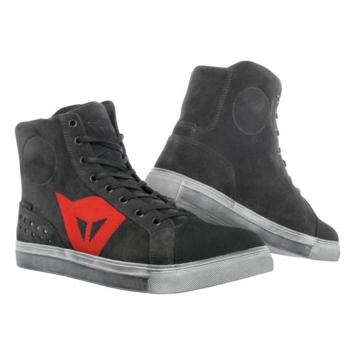 SCARPA STREET BIKER LADY D-WP SHOES C59 CARBON RED
