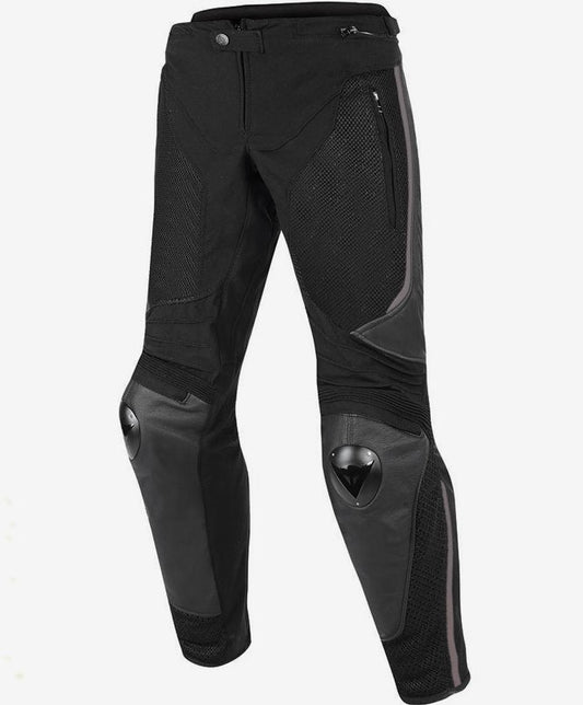 MIG LEATHER-TEX PANTS 691 BLACK