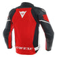 RACING 3 LEATHER JACKET 751 RED BLACK WHITE