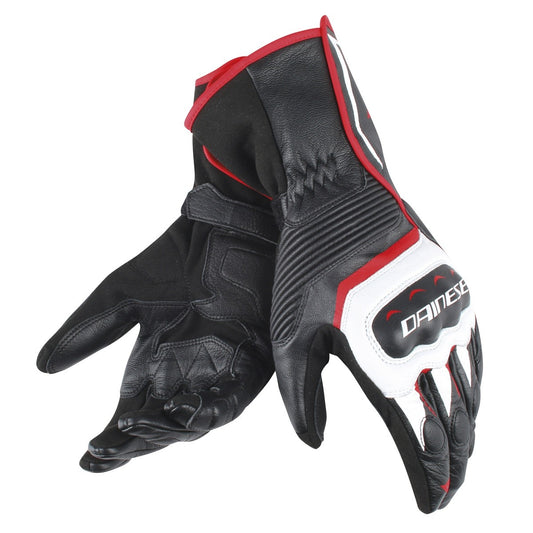 ASSEN GLOVES A66 BLACK WHITE LAVA-RED