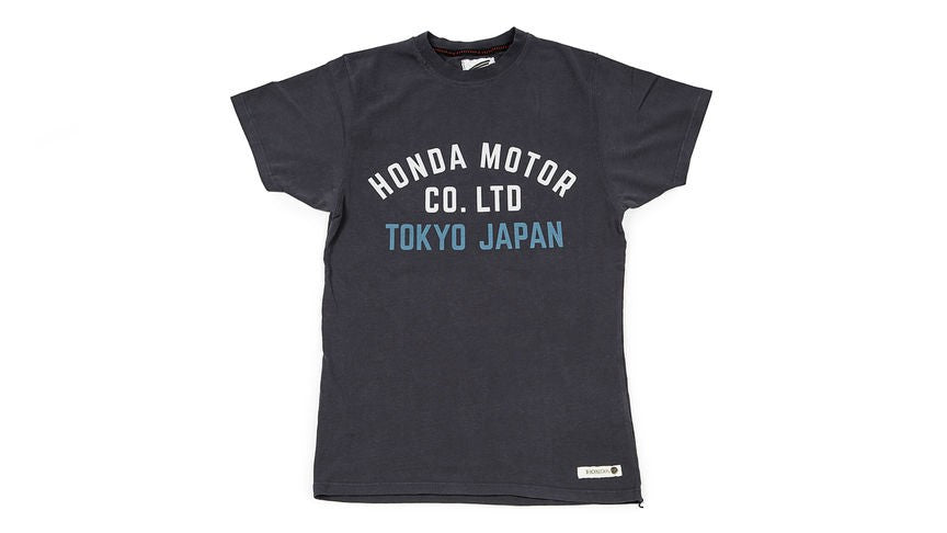 T-SHIRT HONDA BLACK VINTAGE TEE STATE