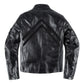 FRECCIA72 LEATHER JACKET 631 BLACK