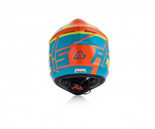 CASCO IMPACT JUNIOR 3.0 243 BLU/ARANCIO
