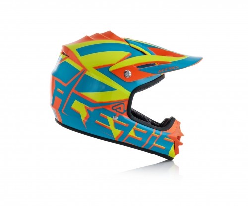 CASCO IMPACT JUNIOR 3.0 243 BLU/ARANCIO