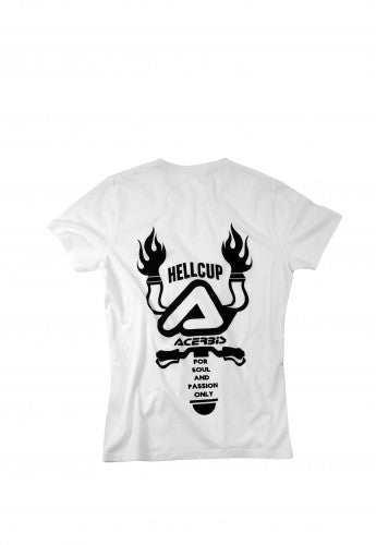 T-SHIRT HELL CUP BIANCO 030