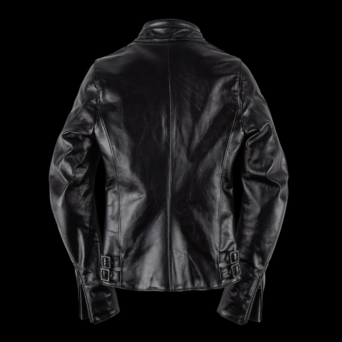 CHIODO72 LADY LEATHER JACKET BLACK