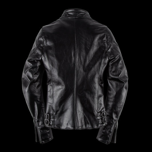 CHIODO72 LADY LEATHER JACKET BLACK
