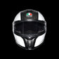 SPORTMODULAR AGV SOLID PLK 004 CARBON WHITE