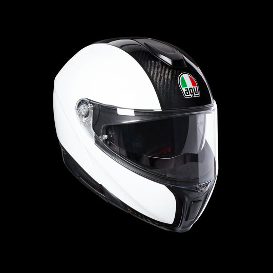 SPORTMODULAR AGV SOLID PLK 004 CARBON WHITE
