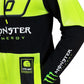 MOMFL316128 FLEECE HOODIE MAN VR46 YELLOW BLACK