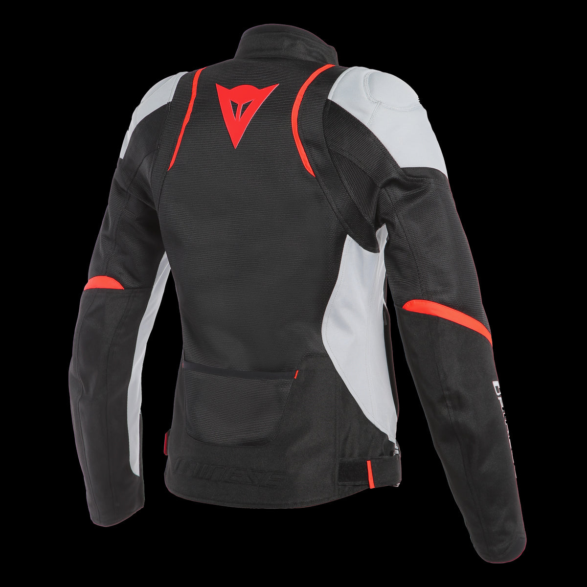 AIR MASTER LADY TEX JACKET Z28 BLACK GLACIER-GRAY RED