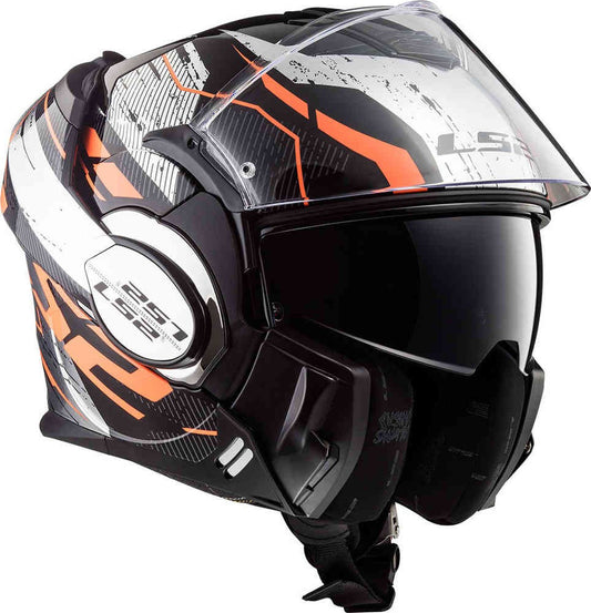FF399 VALIANT ROBOTO BLACK ORANGE CHROME