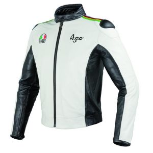 AGO PELLE BIANCO NERO