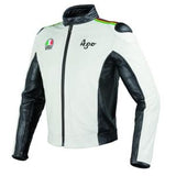 AGO PELLE BIANCO NERO