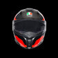 SPORTMODULAR AGV MULTI PLK 007 SHARP CARBON RED WHITE