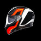SPORTMODULAR AGV MULTI PLK 007 SHARP CARBON RED WHITE