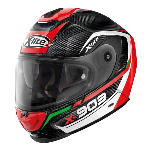 X-903 ULTRA CARBON CAVALCADE 010 BLACK RED GREEN ITALY