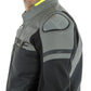 AGILE LEATHER JACKET 97C BLACKBLACK CHARCOAL-GRAY