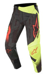 ALPINES. TECHSTAR FACTORY PANTS 1538 BLACK YELLOW FLUO RED (3721020)