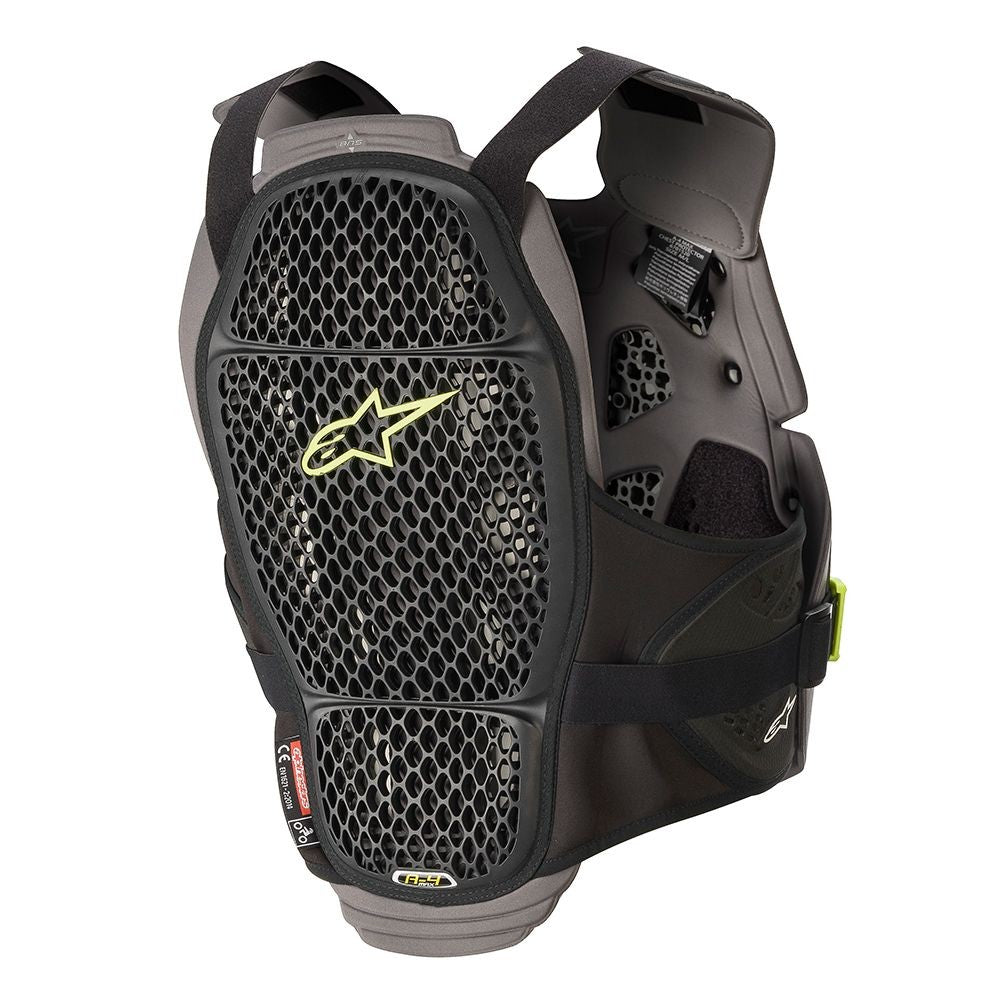 A-4 MAX CHEST PROTECTOR 1155 BLACK YELLOW