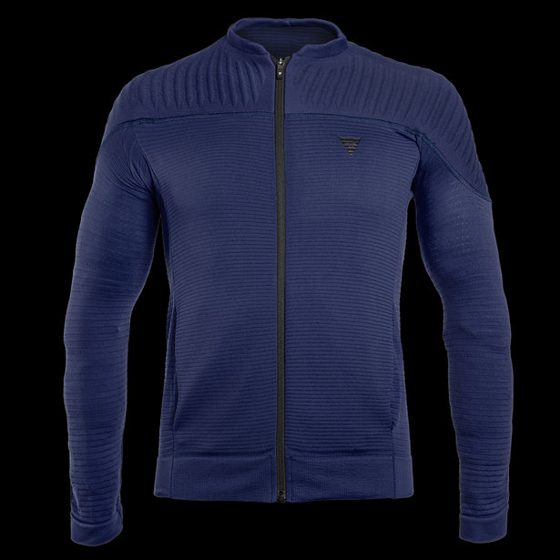 HP1 MID 2 MAN FULL ZIP Z08 BLACK IRIS BLUE