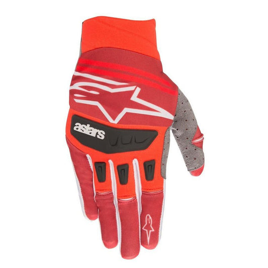 ALPINES. TECHSTAR GLOVES 308 RED BURGUNDY (3561019)