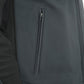 HF 3 LEATHER JACKET 36D BLACK EBONY RED BLUE