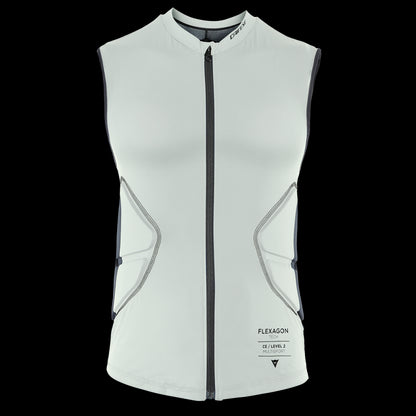 FLEXAGON WAISTCOAT WOMAN 97B PURITAN-GRAY STRETCH-LIMO