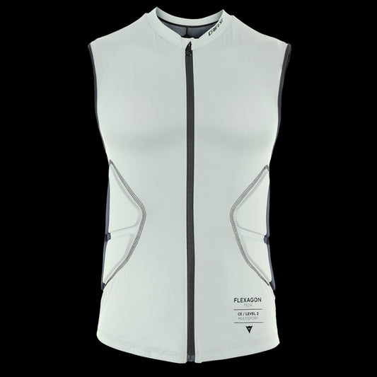 FLEXAGON WAISTCOAT WOMAN 97B PURITAN-GRAY STRETCH-LIMO