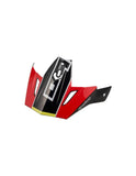 HCR1037R VISOR PEAK ZONE 4 CARBON POL RED